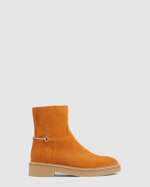 [GUCCI-구찌]슬림 홀스빗 앵클 부츠 811378