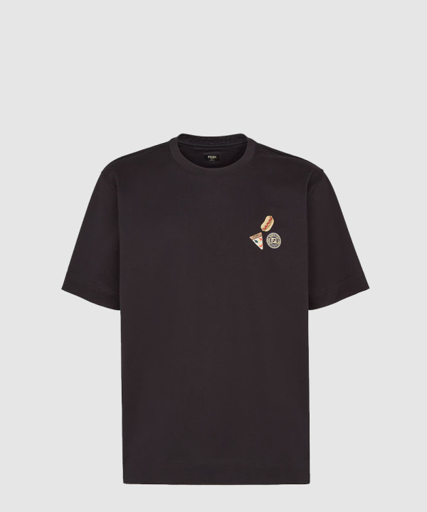 [FENDI-펜디]코튼 펜딜리셔스 티셔츠 FY0936