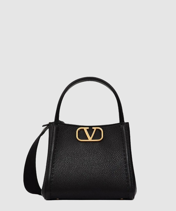 [VALENTINO-발렌티노]올타임 그레인 카프스킨 스몰 핸드백