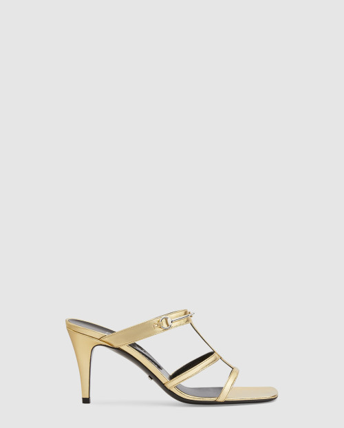 [GUCCI-구찌]슬림 홀스빗 슬라이드 샌들 ‎776643