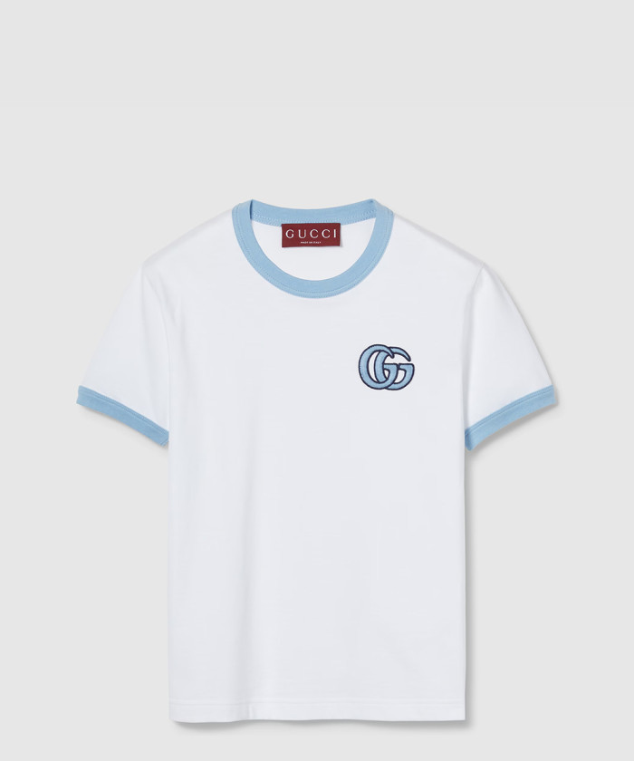 레플리카|이미테이션 gucci-구찌자수-코튼-저지-티셔츠-818787