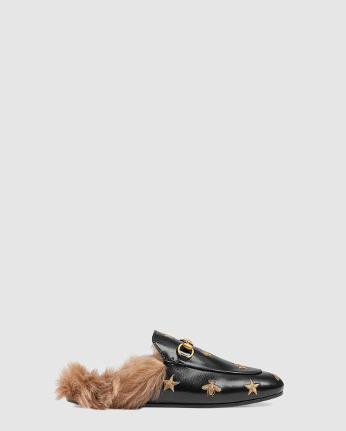 [GUCCI-구찌]자수 꿀벌 슬리퍼 505277