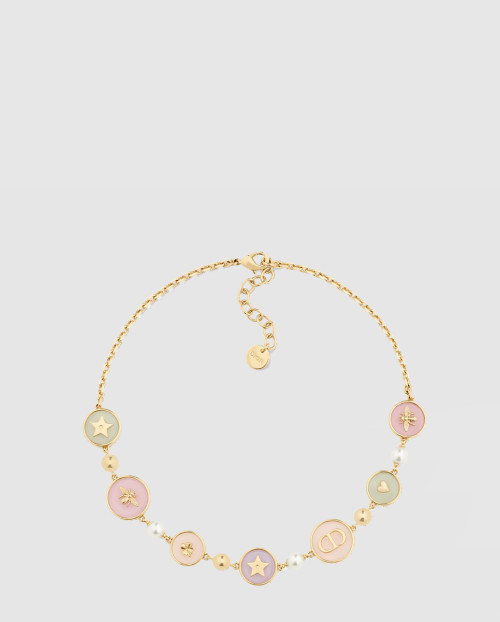 [DIOR-디올]D-Luck 쇼트 목걸이 N3159