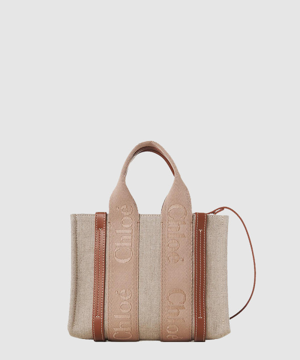 [CHLOE-끌로에]우디 스트랩 토트백 스몰 AS397