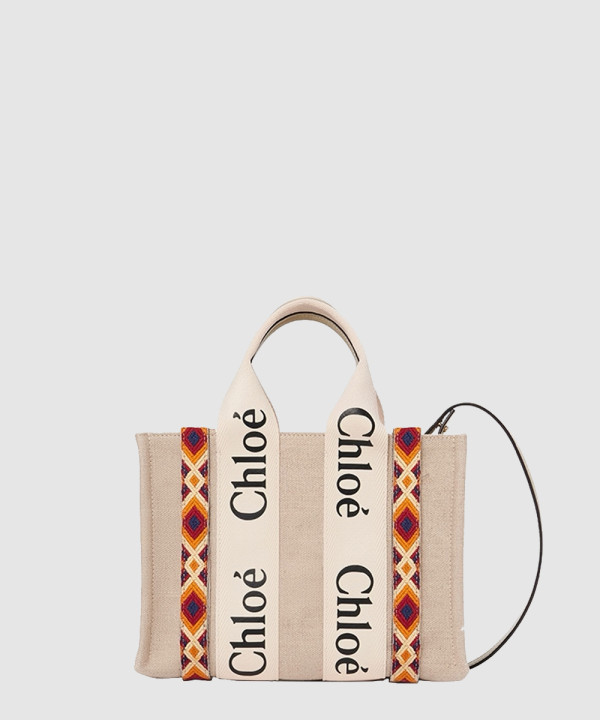 [CHLOE-끌로에]스몰 퀼팅자수 토트백 SS397