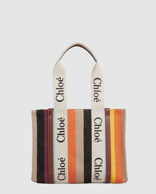 [CHLOE-끌로에]미듐 레인보우디 토트백 US383