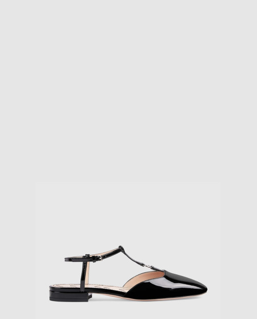 [GUCCI-구찌]더블 G 플랫 발레 슈즈 754136