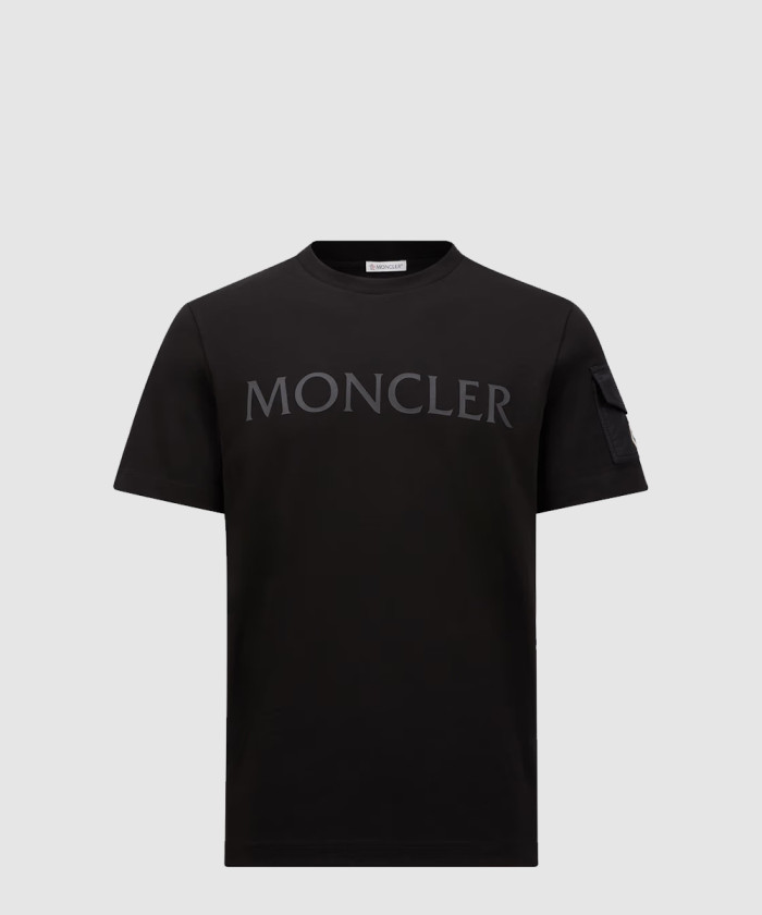 레플리카|이미테이션 moncler-몽클레어라미네이트-로고-코튼-티셔츠