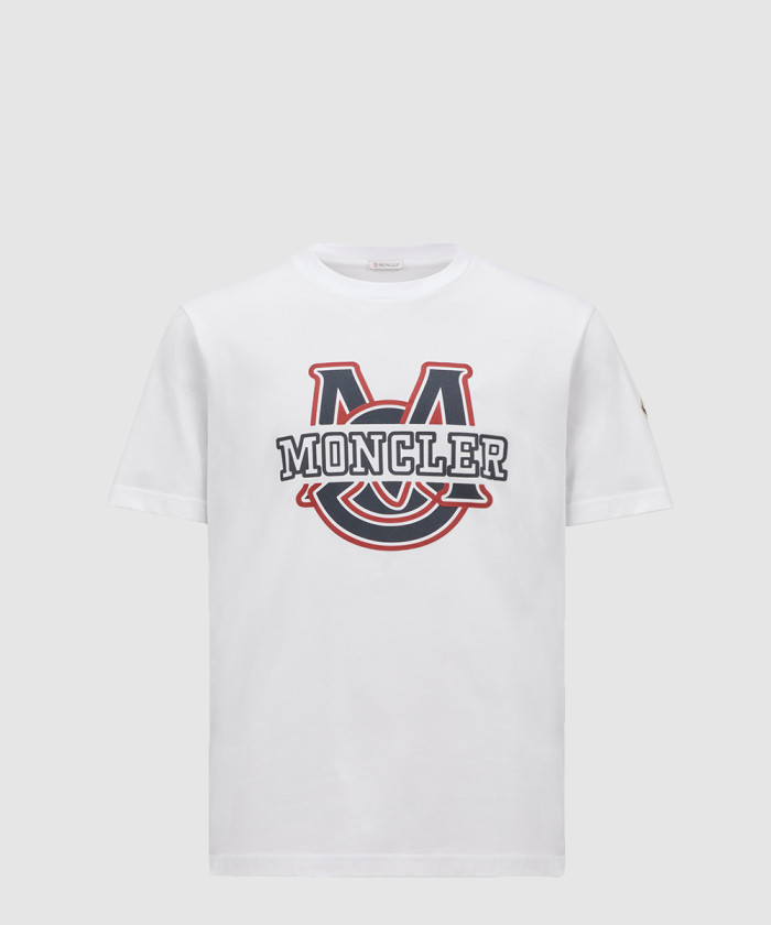 레플리카|이미테이션 moncler-몽클레어바시티-로고-모티프-코튼-티셔츠