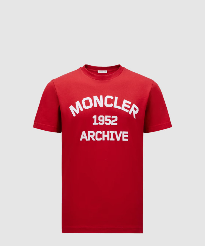 레플리카|이미테이션 moncler-몽클레어플로드-로고-코튼-티셔츠