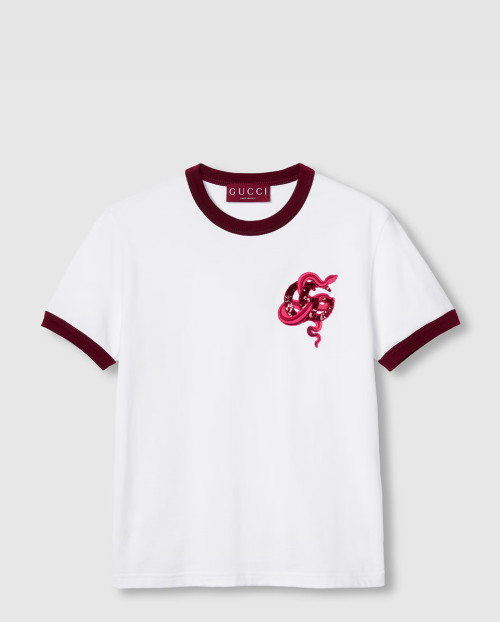 [GUCCI-구찌]니트 코튼 티셔츠 813753