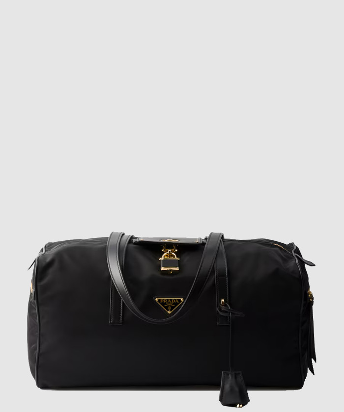 레플리카|이미테이션 prada-프라다자물쇠가-있는-라지-리나일론-탑-핸들백-1bb135