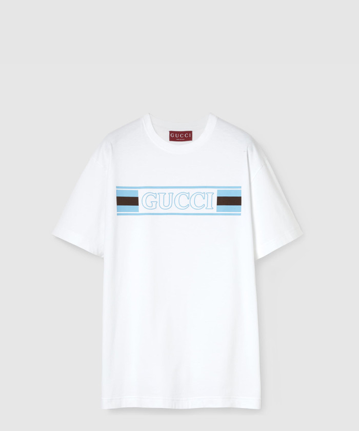 레플리카|이미테이션 gucci-구찌프린트-코튼-저지-티셔츠-796395