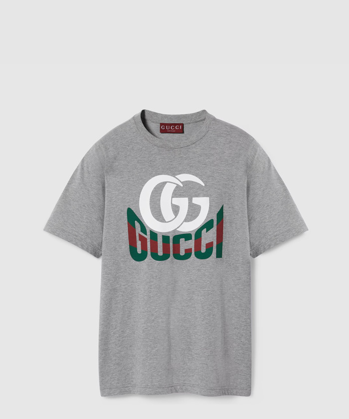 레플리카|이미테이션 gucci-구찌프린트-코튼-저지-티셔츠-796395-2
