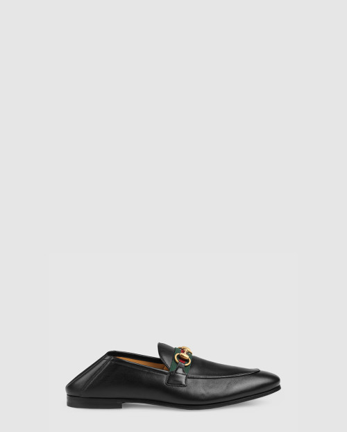 [GUCCI-구찌]웹 가죽 홀스빗 로퍼 581513