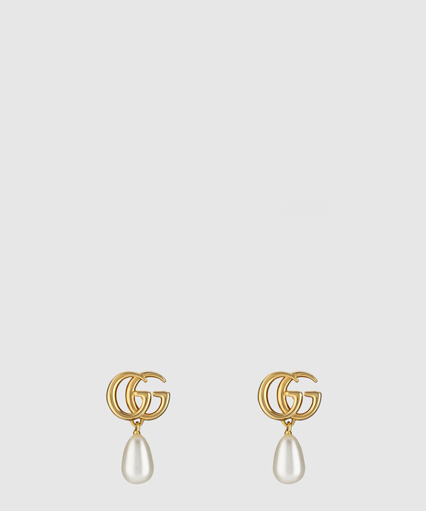 [GUCCI-구찌]펄 드롭 귀걸이 815307