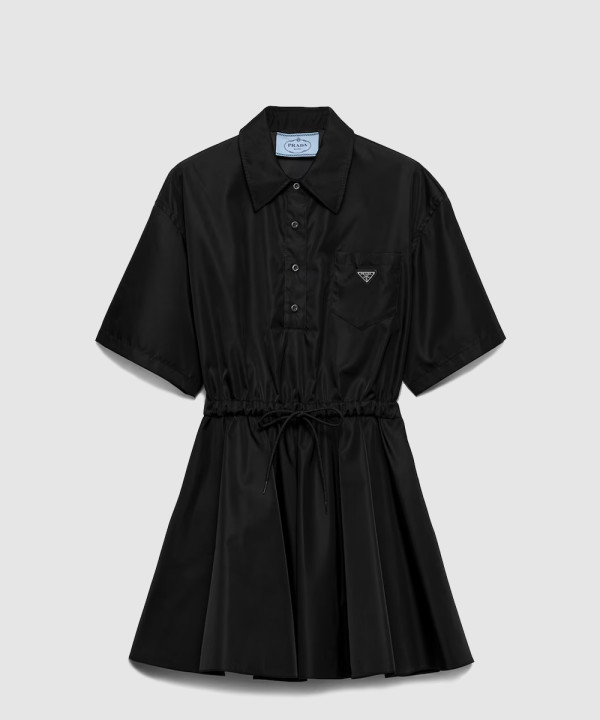 [PRADA-프라다]쇼트 슬리브 리나일론 드레스 23X731