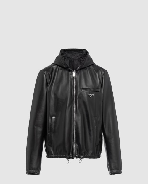 [PRADA-프라다]리버서블 나파 및 리나일론 블루종 재킷 UPW281