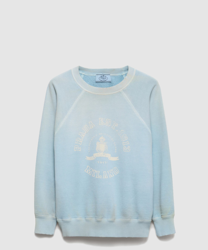 레플리카|이미테이션 prada-프라다코튼-크루넥-스웨트셔츠-134712