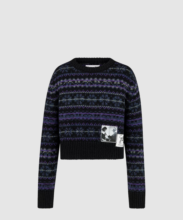 [DIOR-디올]크롭 스웨터 514S3