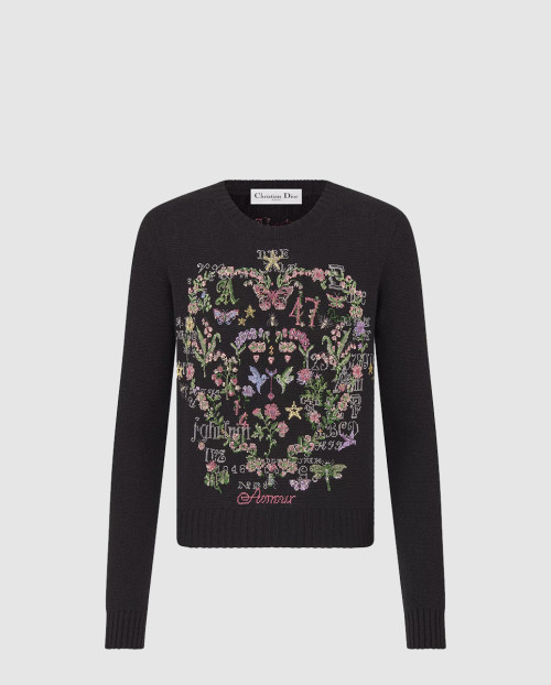 [DIOR-디올]Dioramour 자수 스웨터 514S5