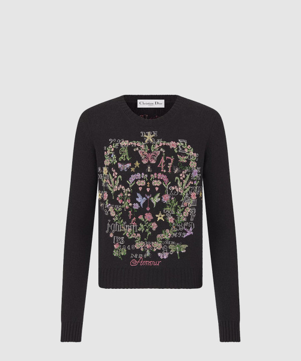 [DIOR-디올]Dioramour 자수 스웨터 514S5