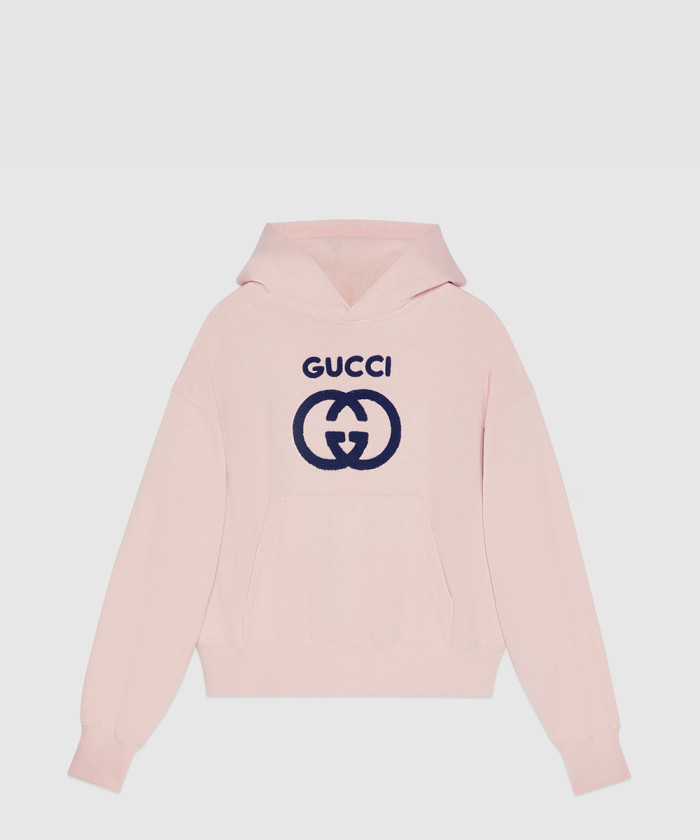 레플리카|이미테이션 gucci-구찌자수-코튼-저지-스웨트셔츠-768122