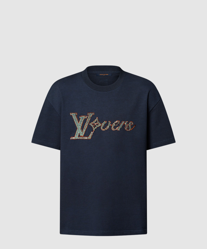 레플리카|이미테이션 louis-vuitton-루이비통러버스-엠벨리시드-쇼트-슬리브드-티셔츠-1aghxp