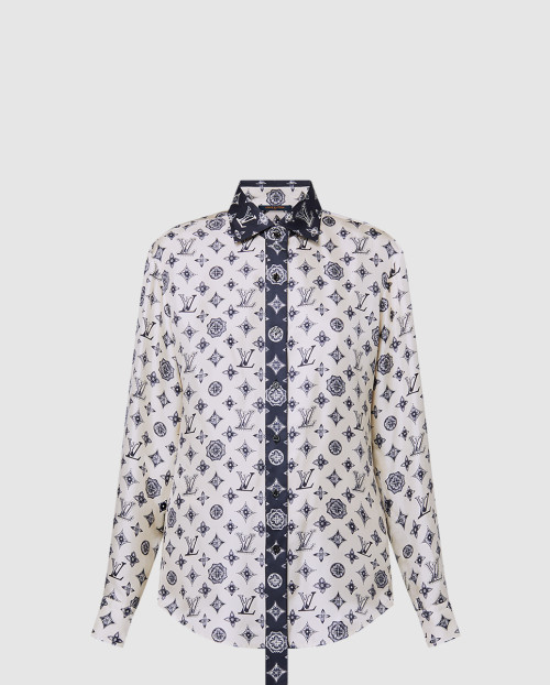 [LOUIS VUITTON-루이비통]모노그램 실크 셔츠 1AGPVH