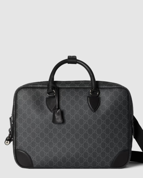 [GUCCI-구찌]GG 엠블럼 미디엄 브리프케이스 821149