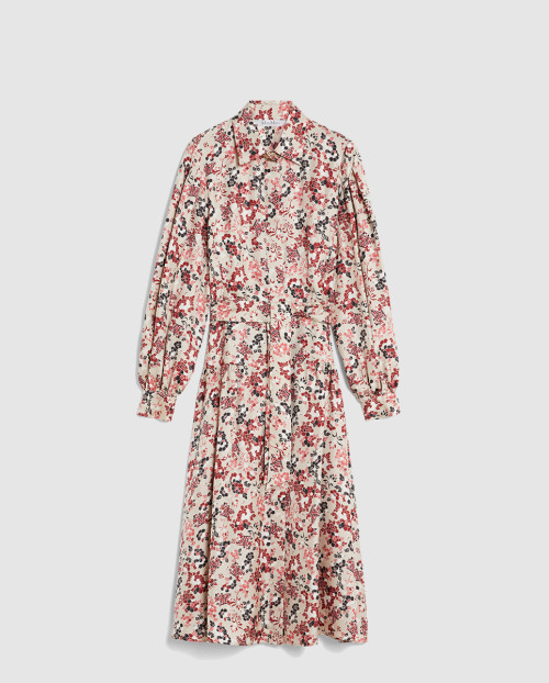 [MAXMARA-막스마라]프린트 실크 플레어 드레스