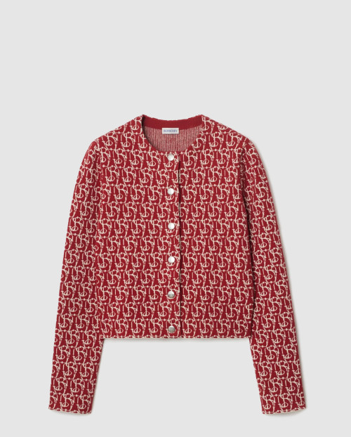 [BURBERRY-버버리]B-라인 참 자카드 울 블렌드 재킷 81027511