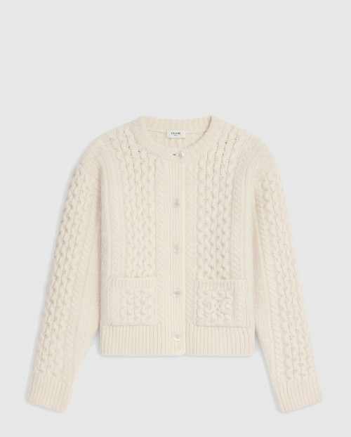 [CELINE-셀린느]트리옹프 가디건 RV09U0