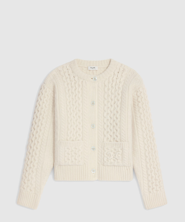 [CELINE-셀린느]트리옹프 가디건 RV09U0