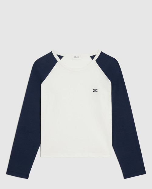 [CELINE-셀린느]트리오페 코튼 저지 티셔츠 RX07A5