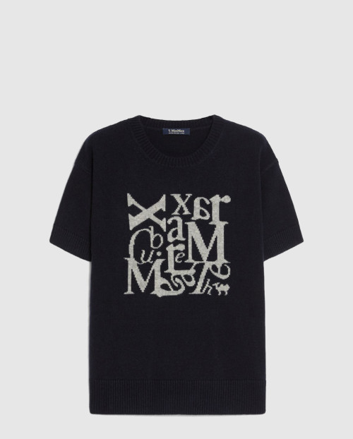 [MAXMARA-막스마라]인타르시아 울과 캐시미어 점퍼