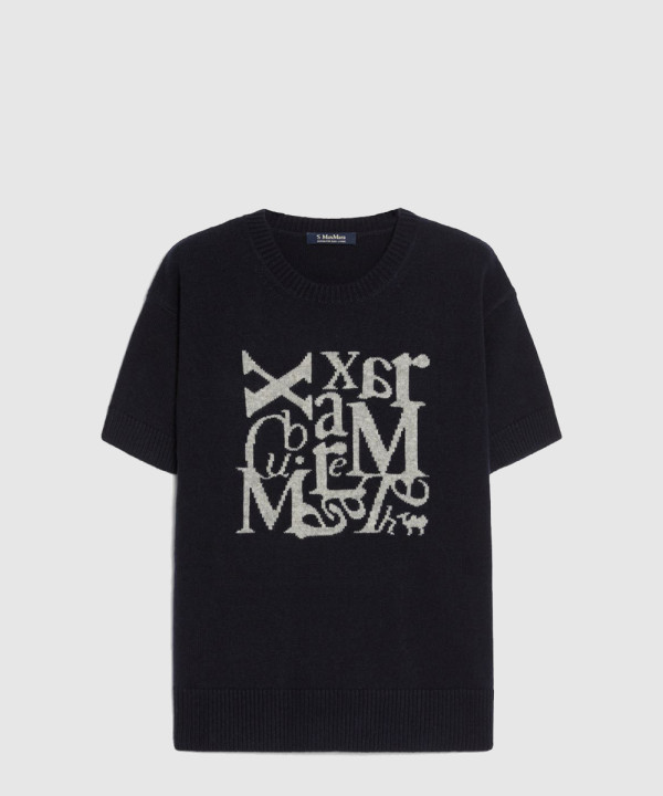 [MAXMARA-막스마라]인타르시아 울과 캐시미어 점퍼