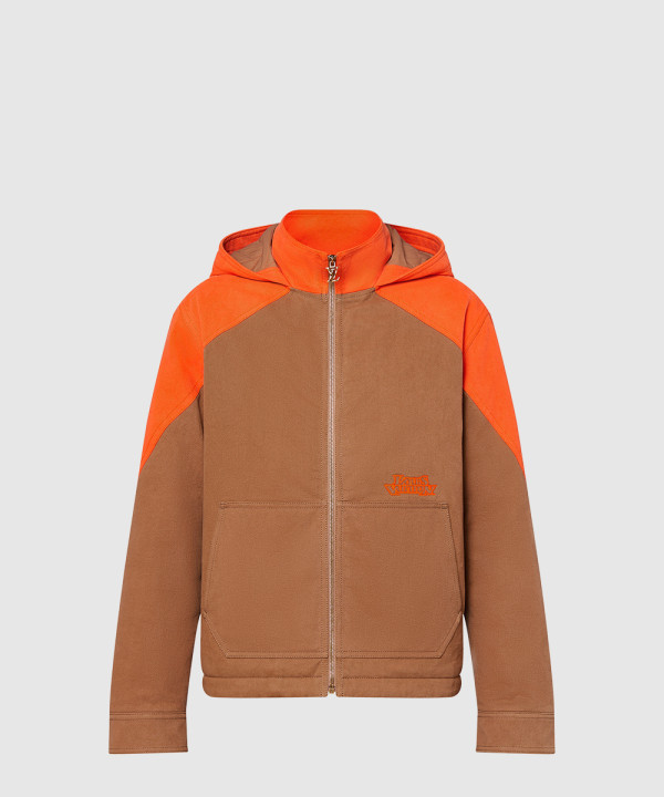 [LOUIS VUITTON-루이비통]후드 패딩 데님 재킷 1AATE4