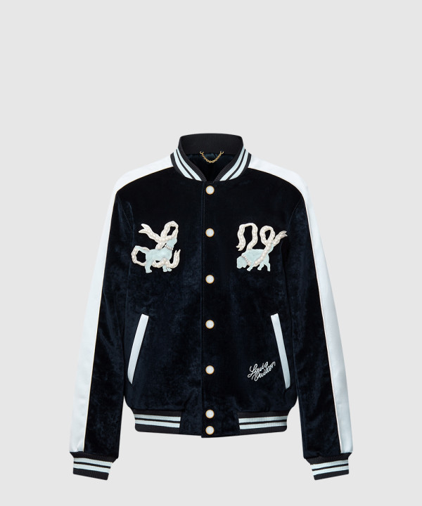 [LOUIS VUITTON-루이비통]데님 벨벳 수베니어 재킷 1AGIMF