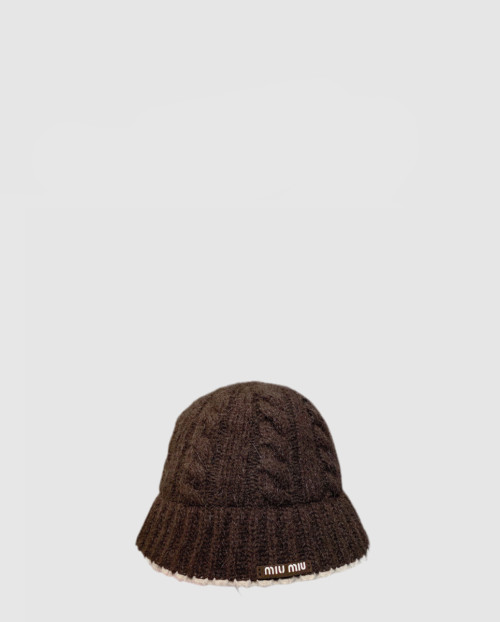 [MIUMIU-미우미우]니트 벙거지 5HC264