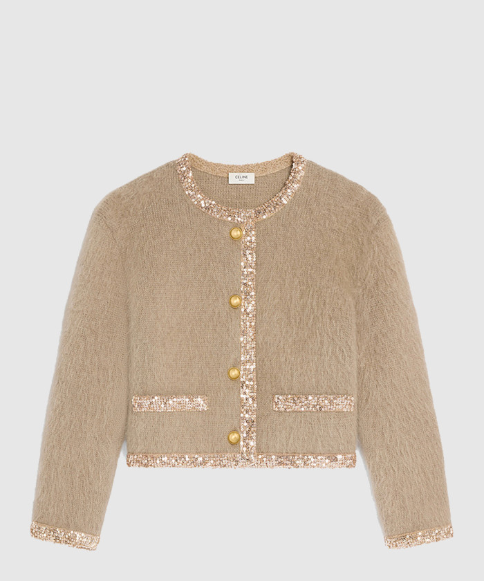 레플리카|이미테이션 celine-셀린느브러시드-모헤어-자수-가디건-rv0jv4