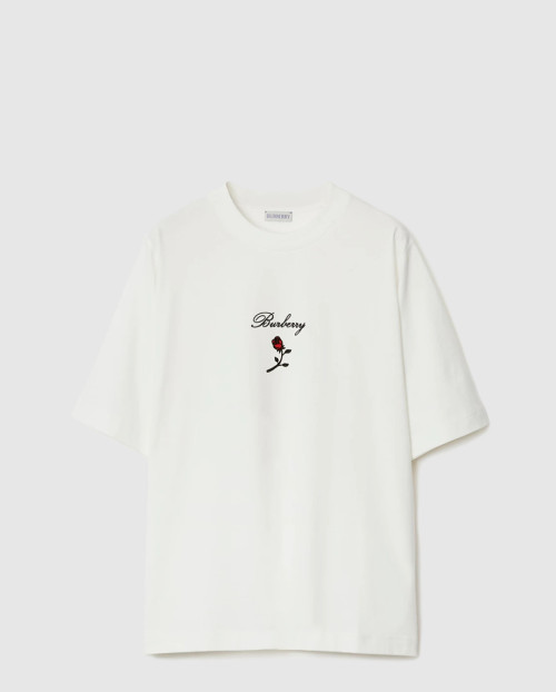 [BURBERRY-버버리]로즈 코튼 티셔츠 80836471