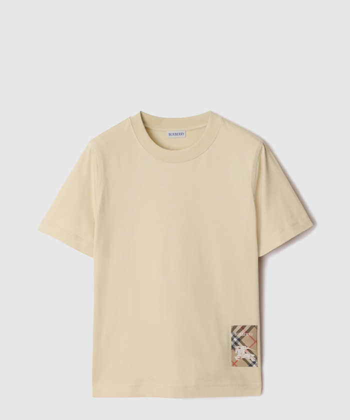 레플리카|이미테이션 burberry-버버리체크-라벨-코튼-티셔츠-81035061