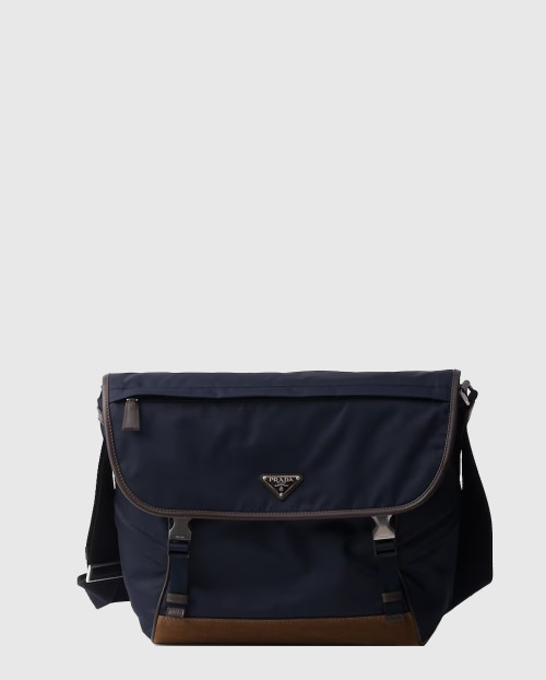 [PRADA-프라다]리나일론 및 사피아노 가죽 숄더백 2VD052