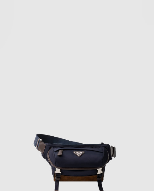 [PRADA-프라다]리나일론 및 사피아노 가죽 숄더백 2VH171