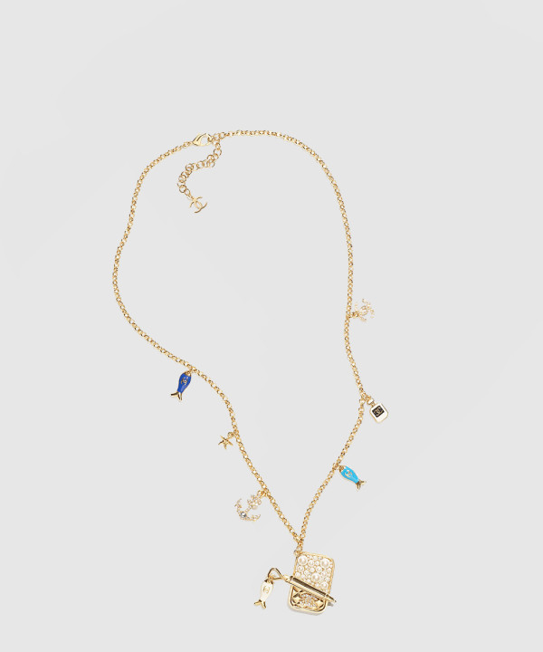 [CHANEL-샤넬]Long Pendant 목걸이 ABF041