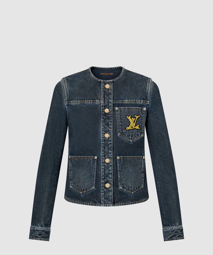 레플리카|이미테이션 louis-vuitton-루이비통노티컬-lv-패치-데님-재킷-1afph8