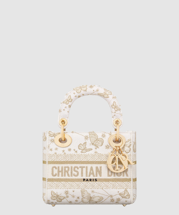 [DIOR-디올]레이디백 새틴 미니 M0500