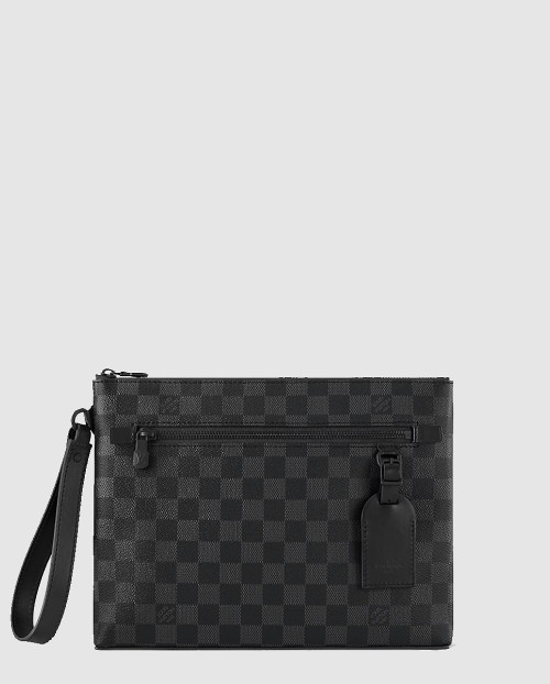 [LOUIS VUITTON-루이비통]그라파이트 캔버스 파우치 N40505