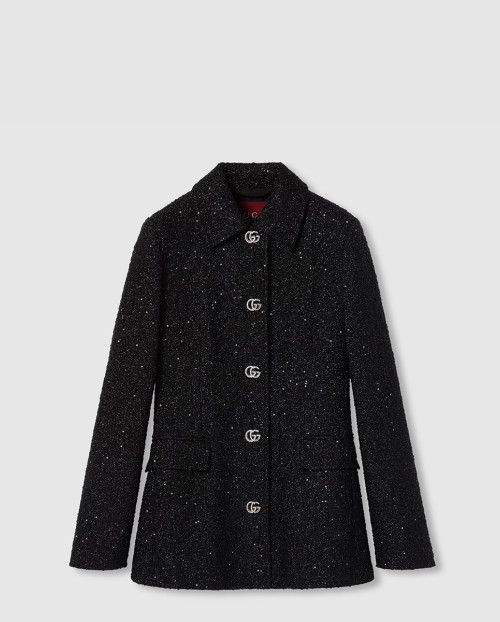 [GUCCI-구찌]시퀸 라메 트위드 재킷 ‎803851